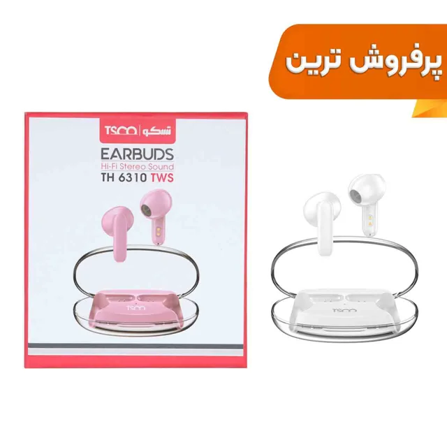 هدفون بلوتوثی تسکو مدل TH 6310 کیس شفاف